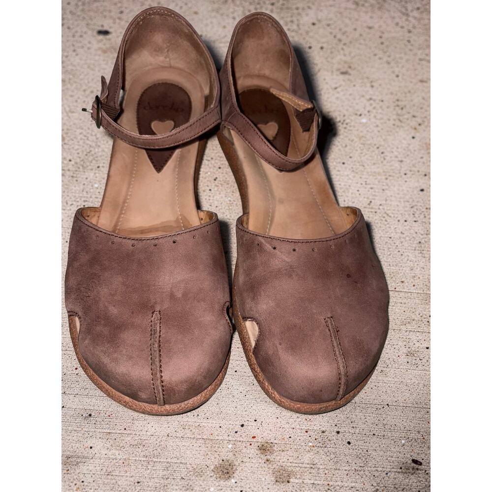 Dansko Morocco Brown Leather Mary Jane Sandals EU 38 US 7.5-8 Comfort Boho - Picture 2 of 4